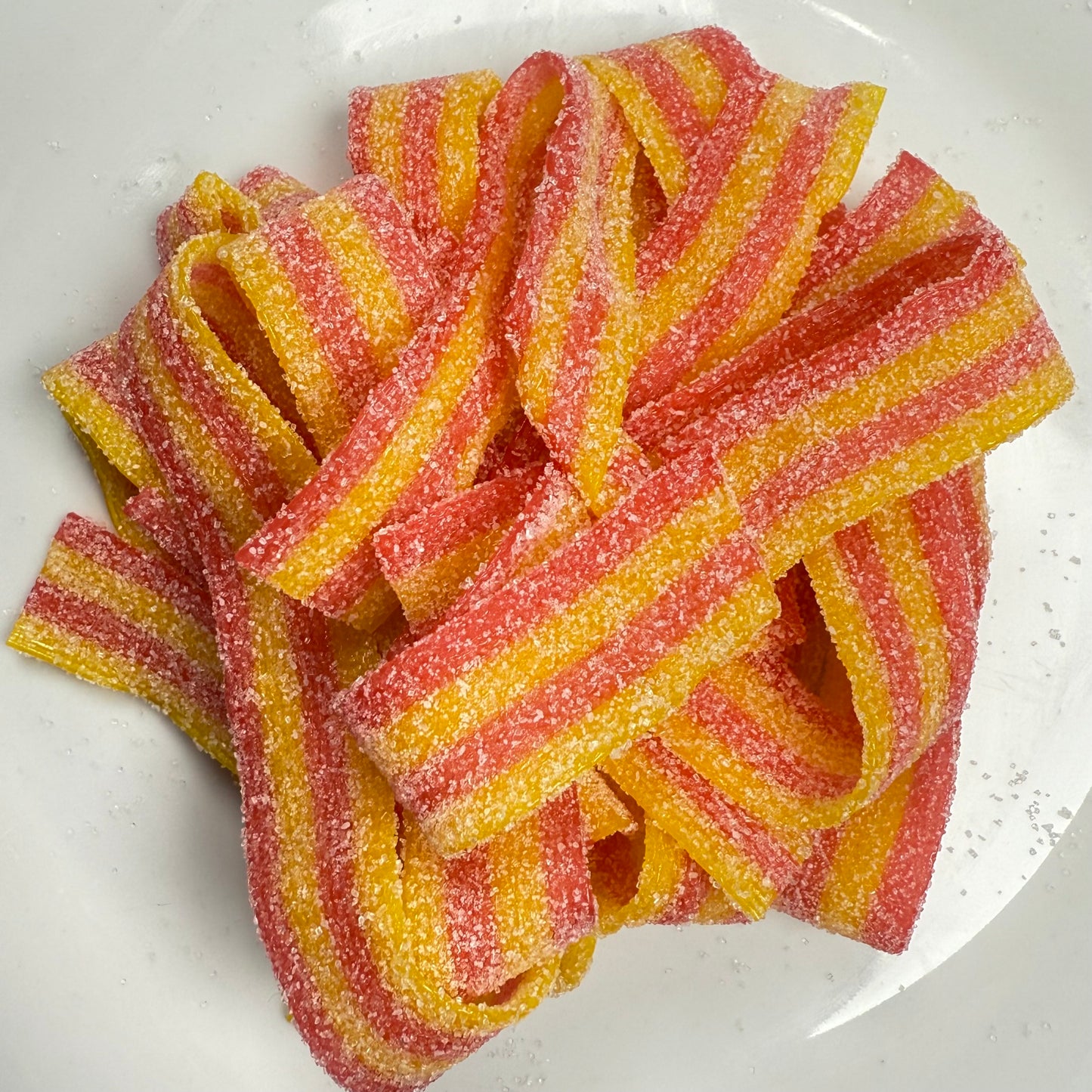 Strawberry Banana Sour Belts (6 oz)