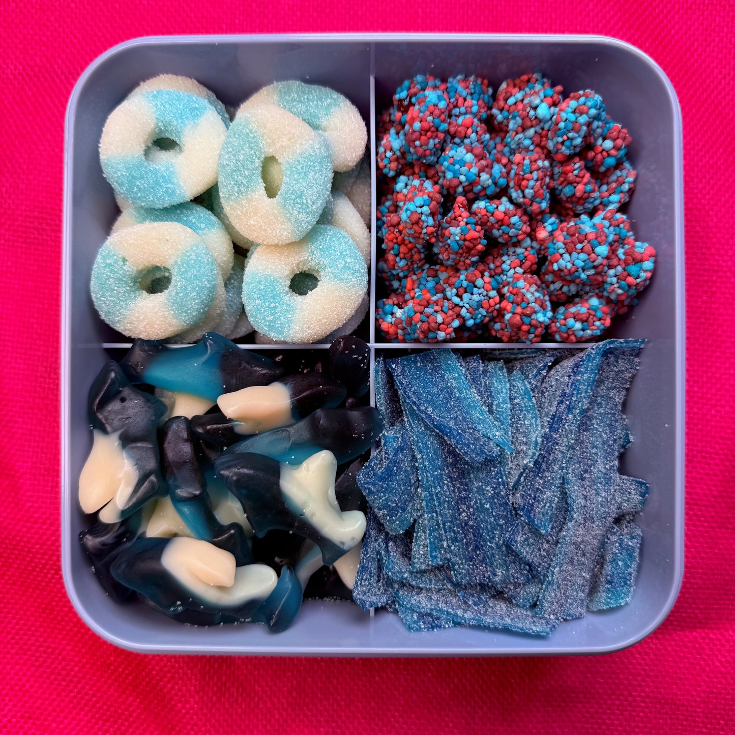 Blue Mini Snackle Box