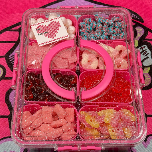 Dark Pink Snackle Box