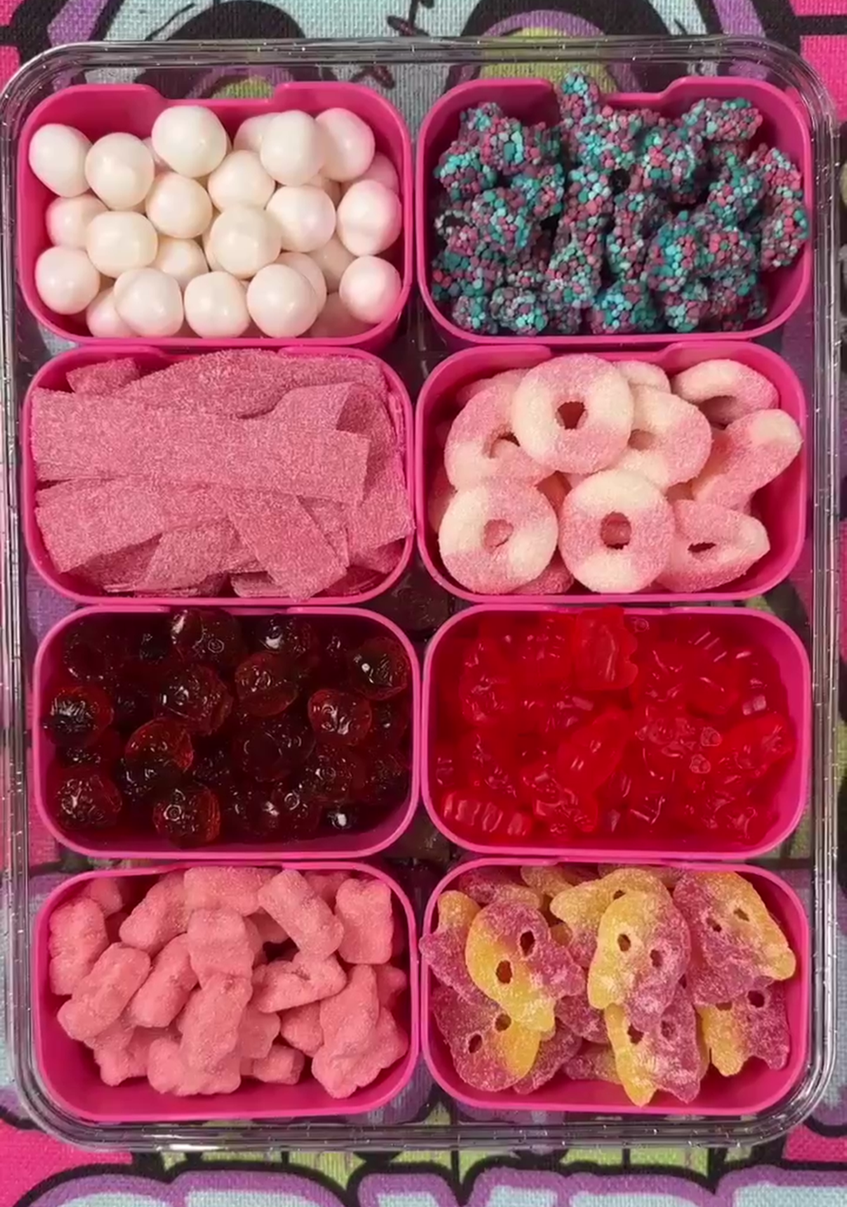 Dark Pink Snackle Box